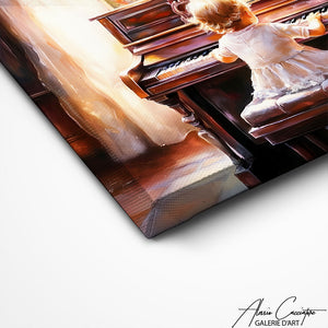 Décoration Murale Piano Toile