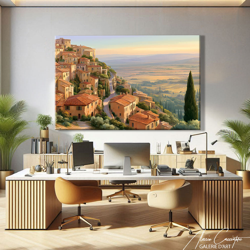 Affiche Paysage Provencal