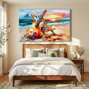 Toile Guitare