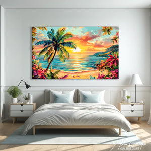Tableau Paysage Tropical