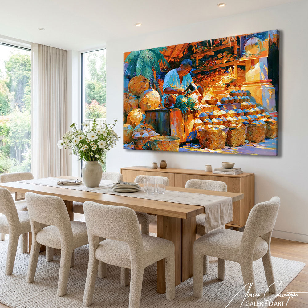 Affiche Grand Tableau Bali