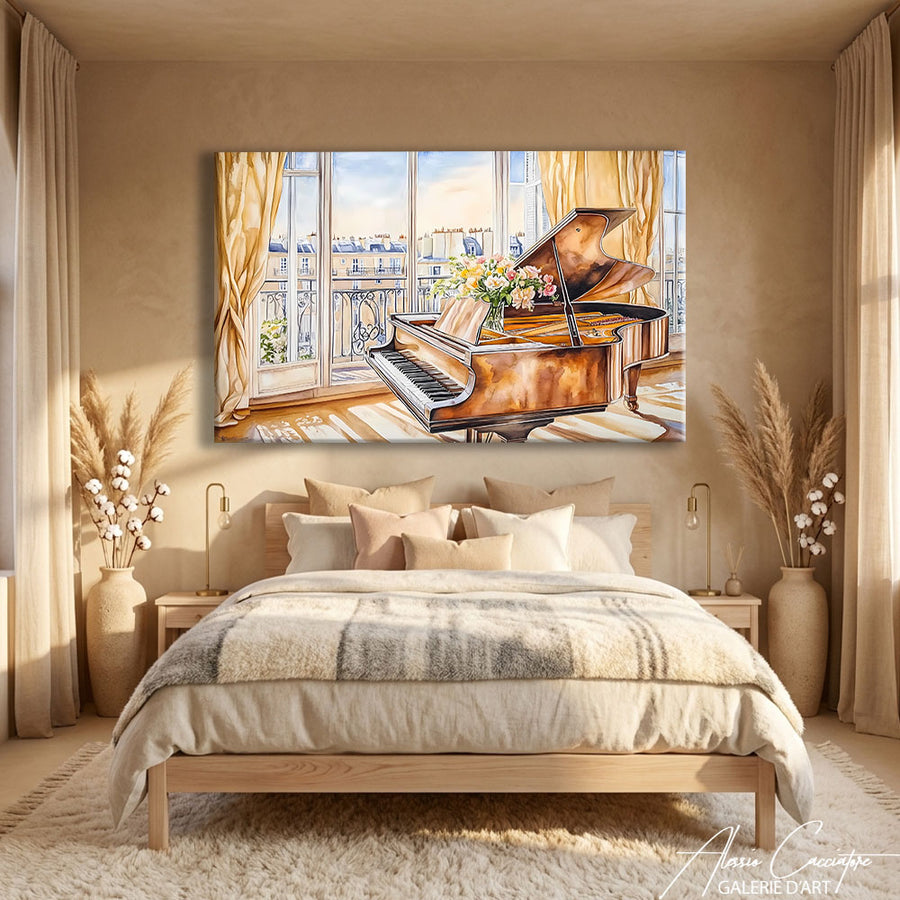 Tableau Piano – mise en situation