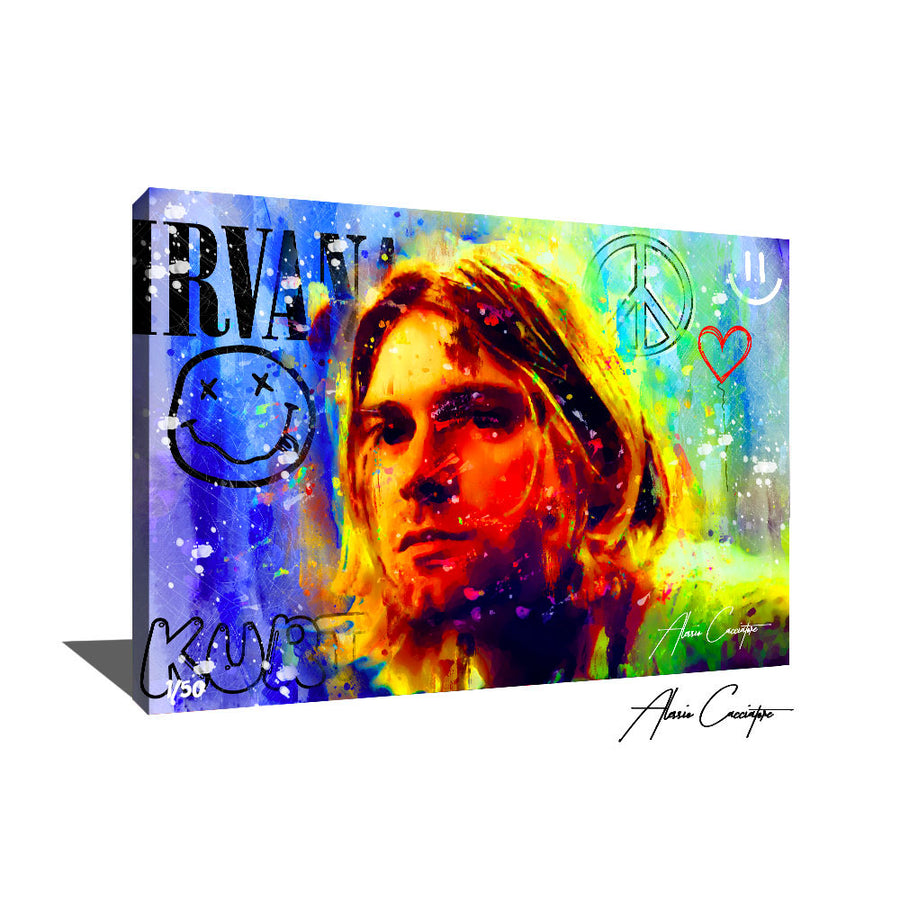 kurt cobain art