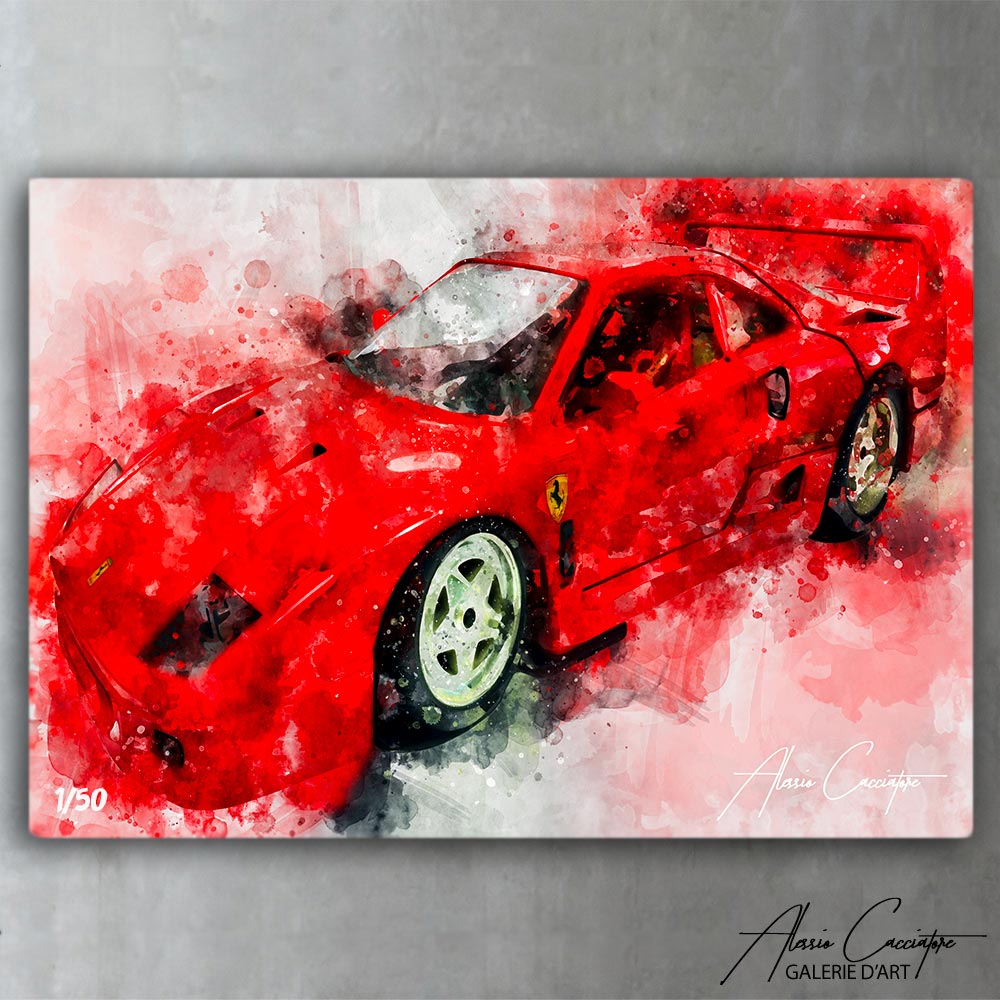tableau ferrari f40