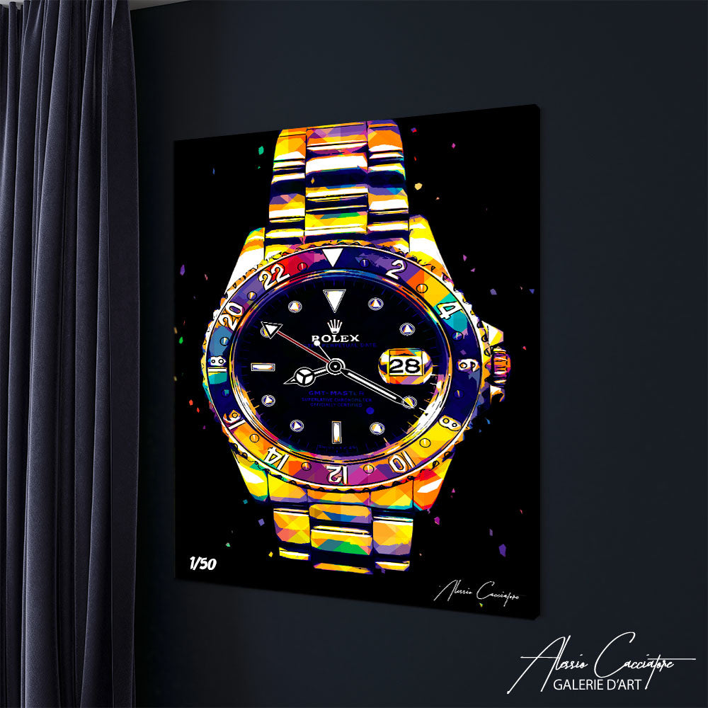 Pop Art Rolex Painting