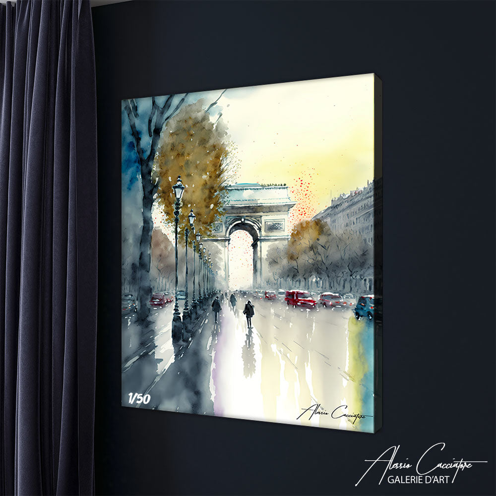 tableau abstrait paris