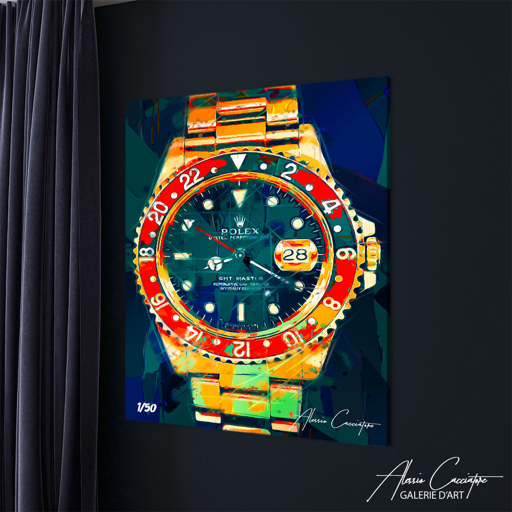 alec monopoly rolex painting