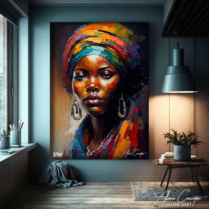 tableau style africain