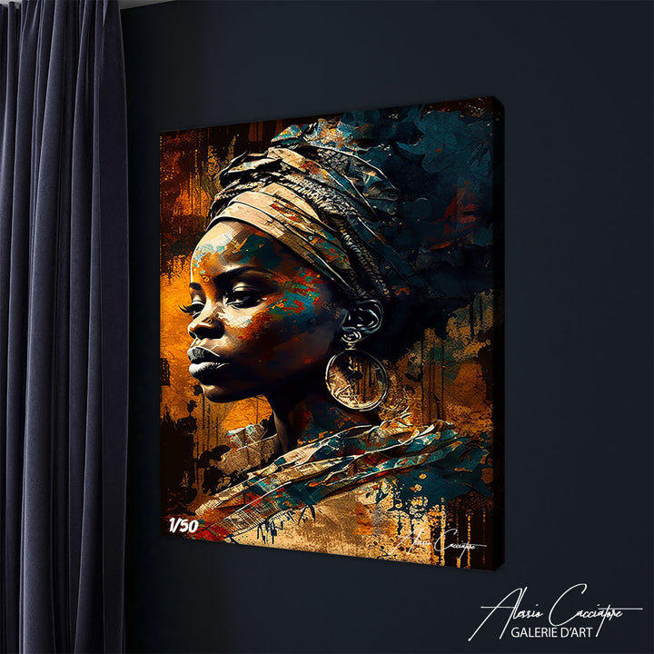 tableau africain contemporain