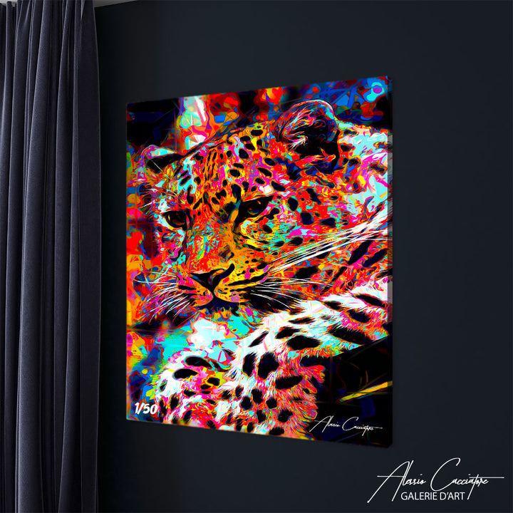 peinture leopard