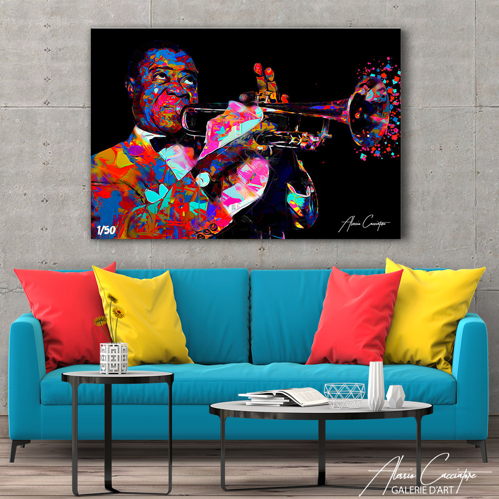 tableau joueur saxophone