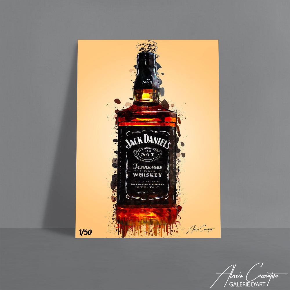 peinture jack daniels