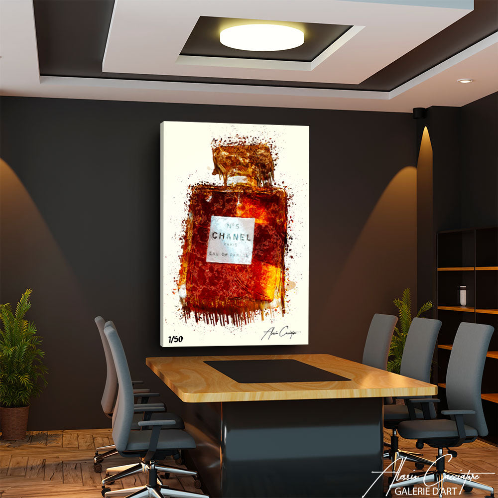 tableau parfum chanel