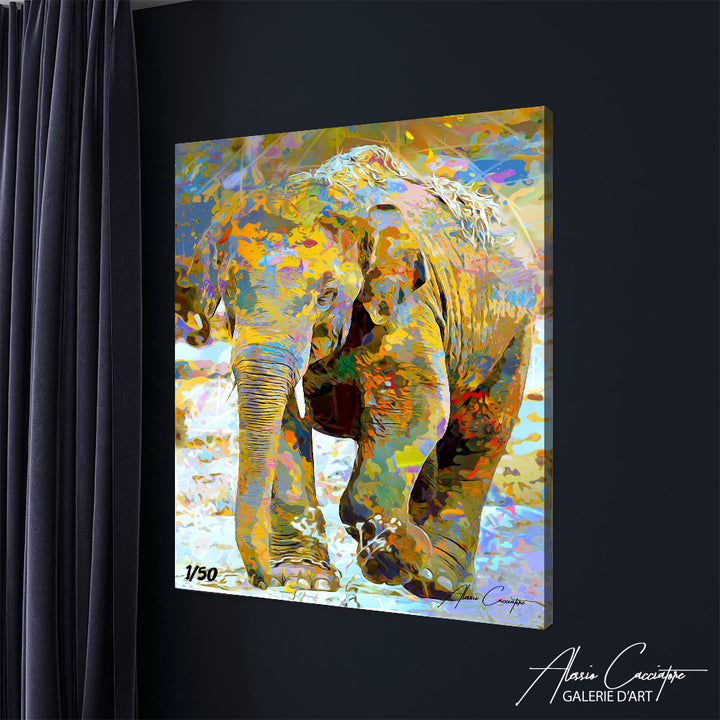 peinture gris elephant
