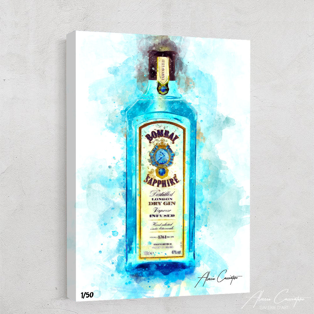 peinture bombay sapphire
