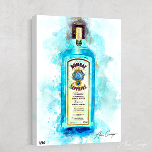 peinture bombay sapphire