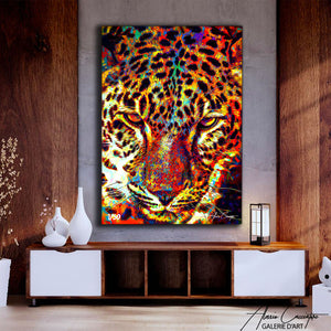 tableau leopard design