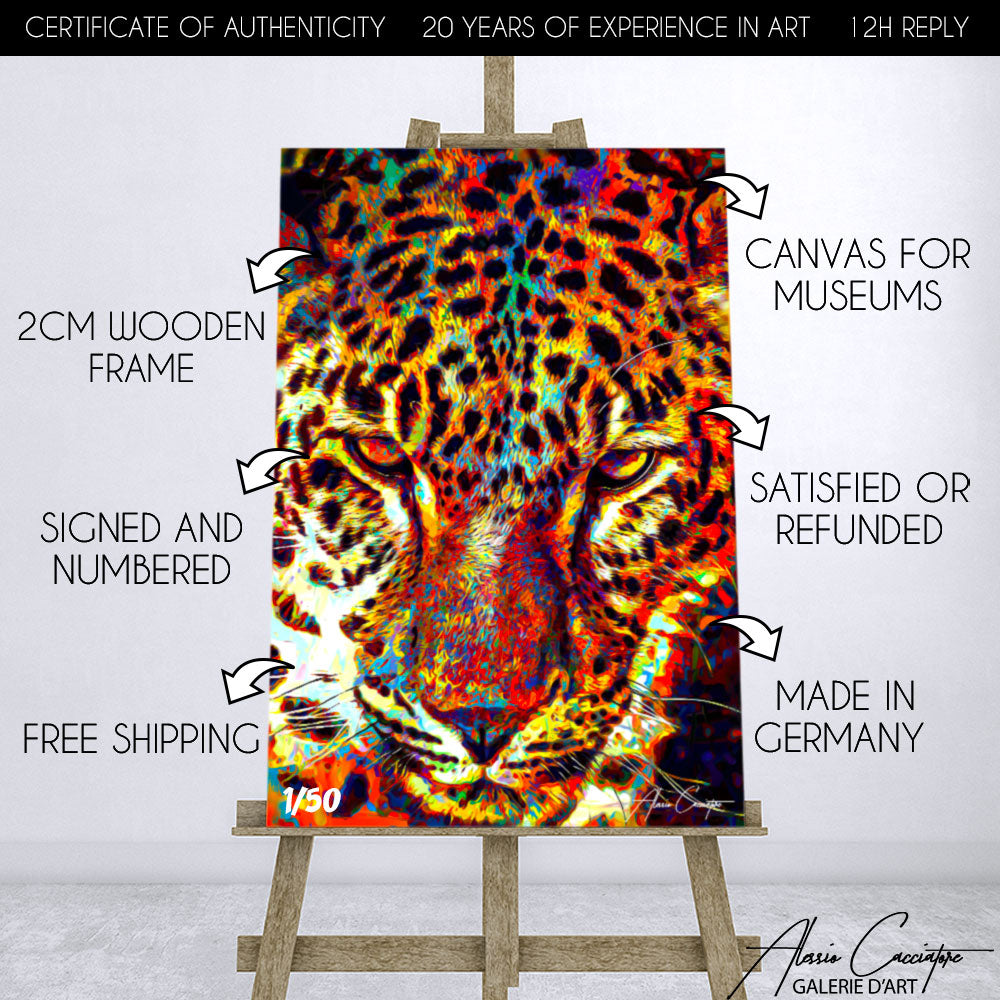 leopard art