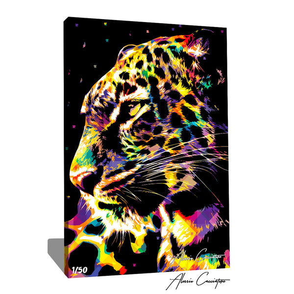 leopard pop art