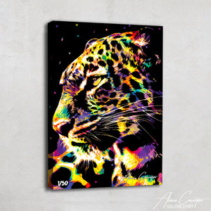 affiche leopard poster