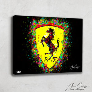 poster logo ferrari