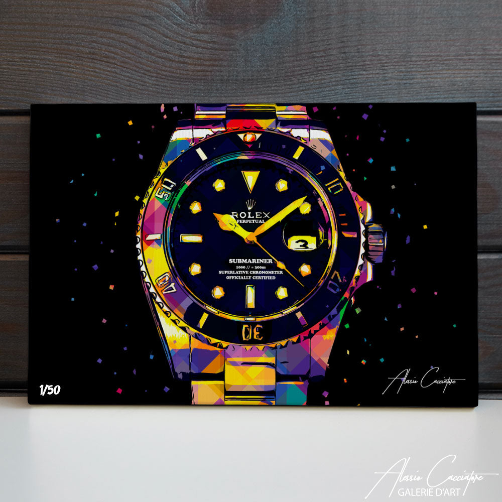 rolex submariner poster