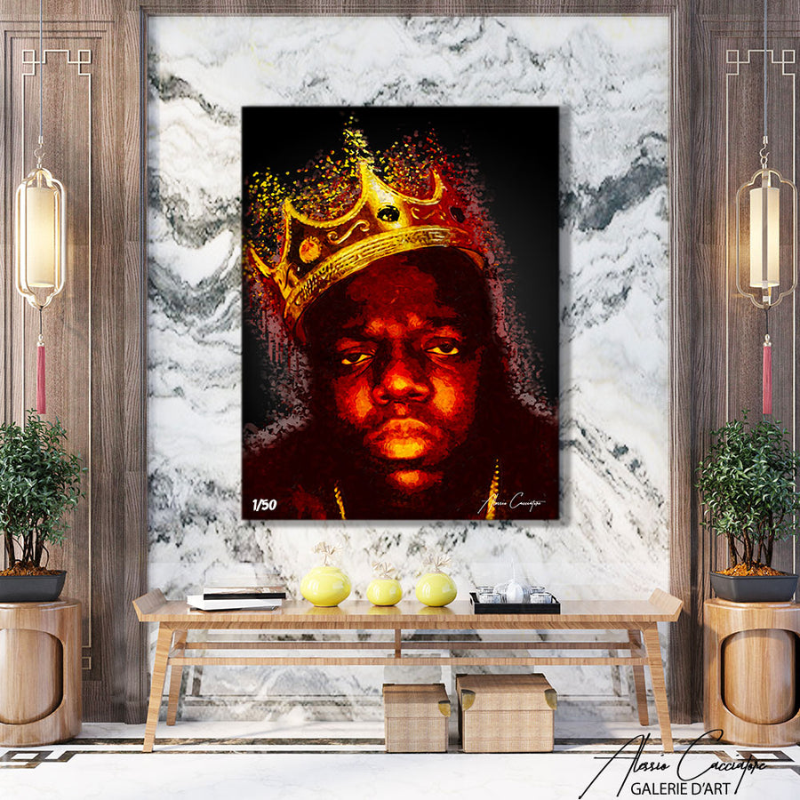 notorious big pop art – mise en situation