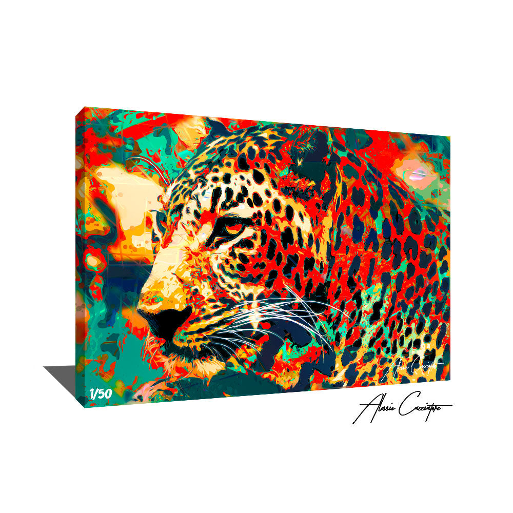 tableau leopard