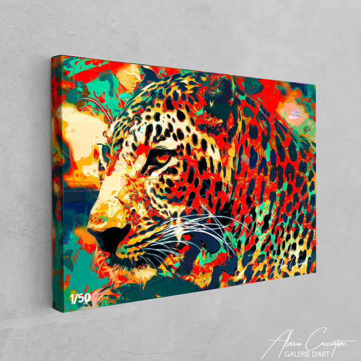 peinture leopard 