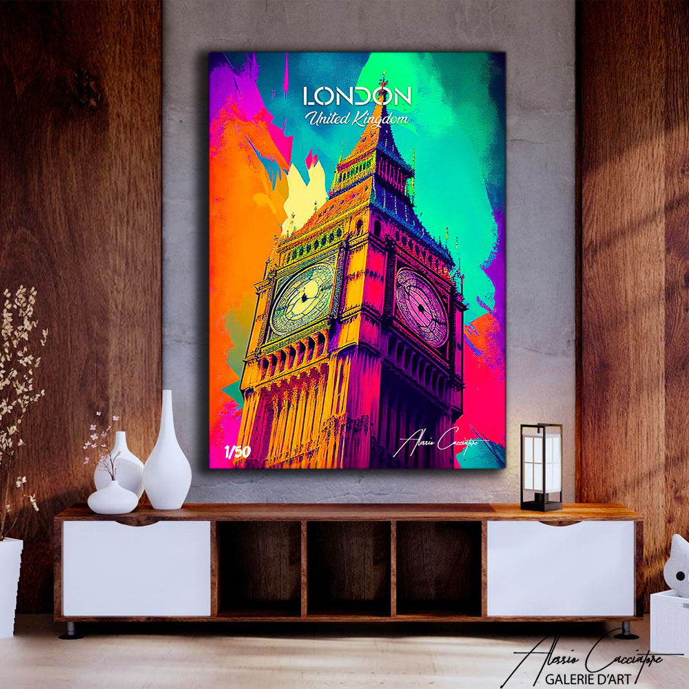 tableau peinture londres