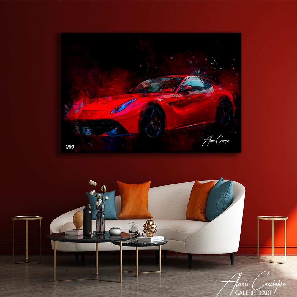 peinture ferrari