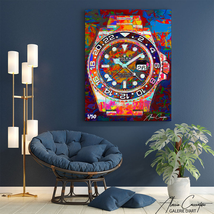tableau rolex submariner – mise en situation