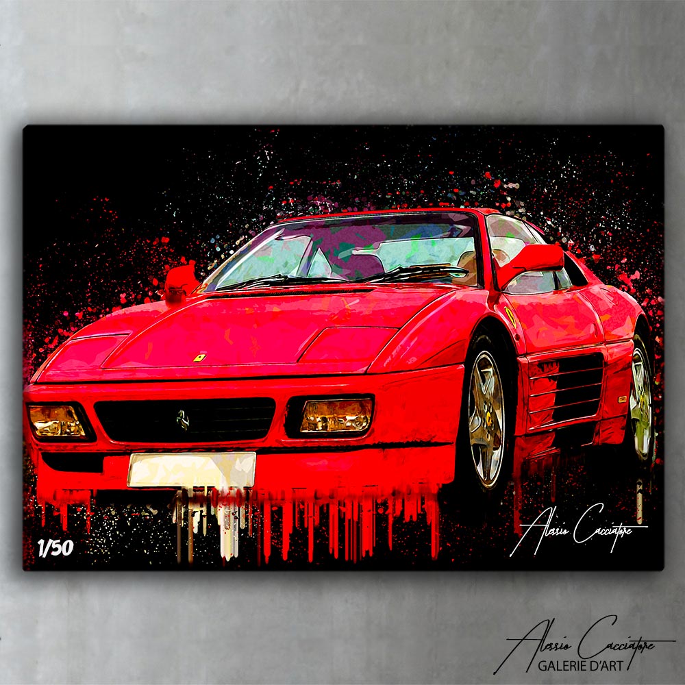 tableau ferrari vintage