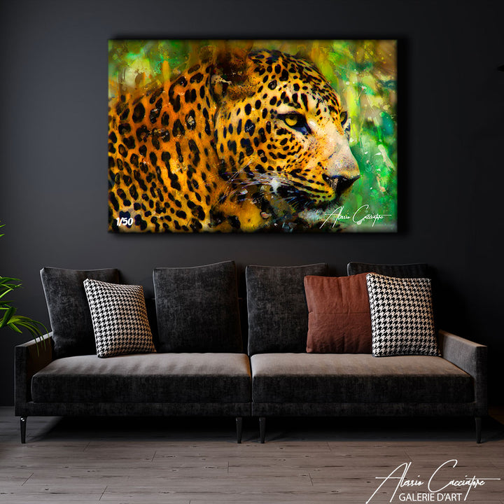 tableau leopard design