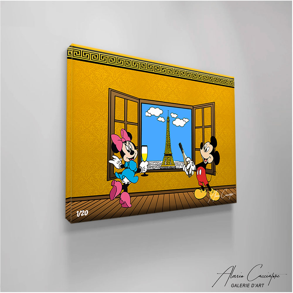 tableau mickey et minnie 