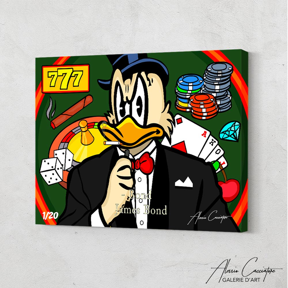 Tableau picsou street art